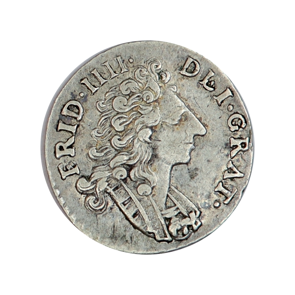 Frederik IV, 8 skilling 1708